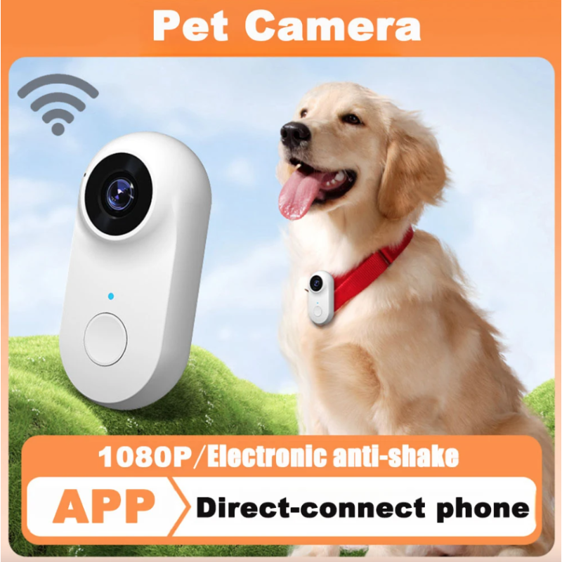 Mini WIFI Kamera: HD Sportkamera, Motorrad Video Recorder, tragbare Pocket Haustierkamera 1080P