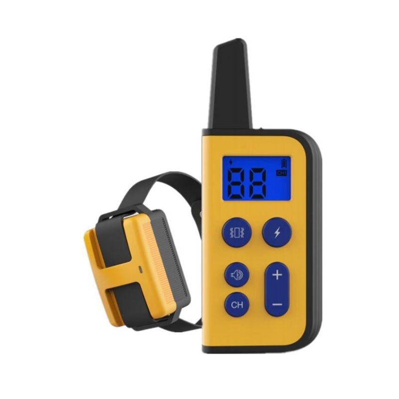 2020 Neues Elektrisches Hunde-Trainingshalsband 1000m Reichweite Wasserdicht Einstellbare Stimulationsstufen