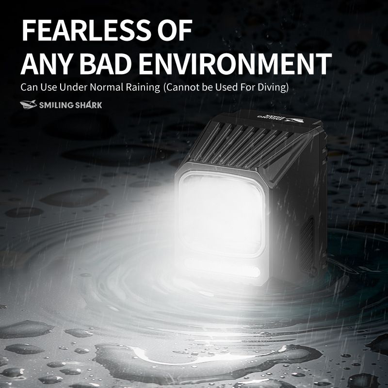 SMILING SHARK EVO1700 hängende Fahrrad-Frontlichter USB-C wiederaufladbare wasserdichte LED Fahrradlampen