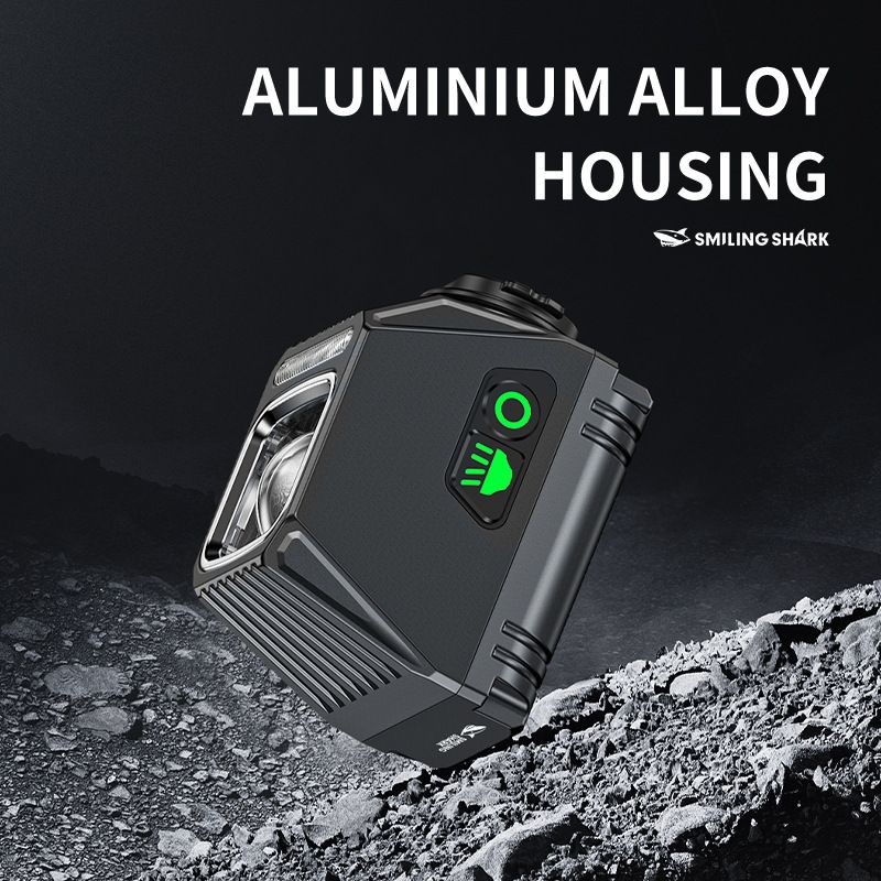SMILING SHARK EVO1700 hängende Fahrrad-Frontlichter USB-C wiederaufladbare wasserdichte LED Fahrradlampen