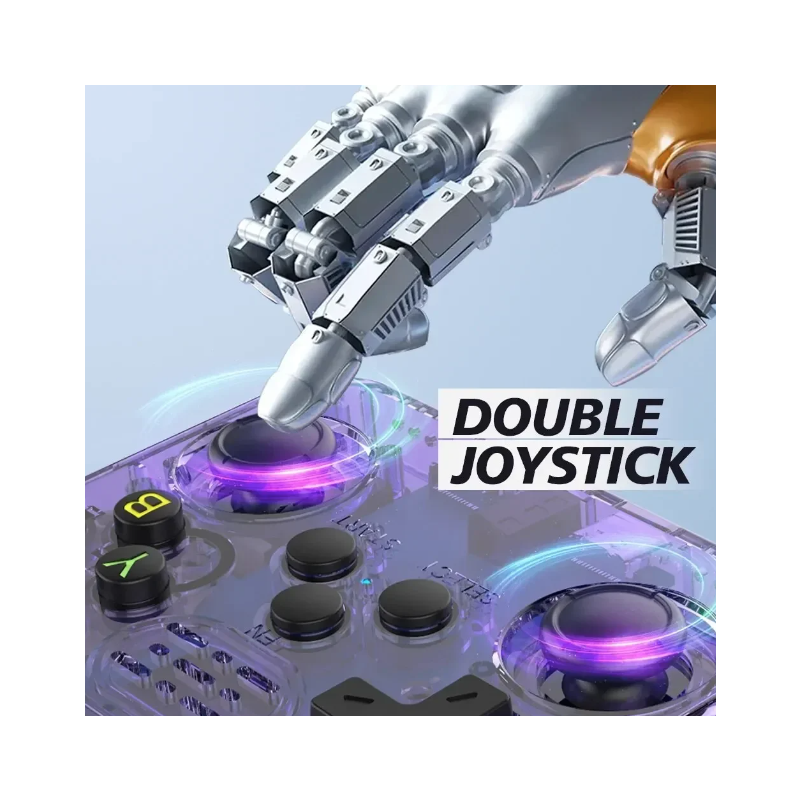 R36S Retro-Handheld-Videospielkonsole 3,5-Zoll-IPS-Bildschirm Linux-System 10.000 klassische Spiele tragbar