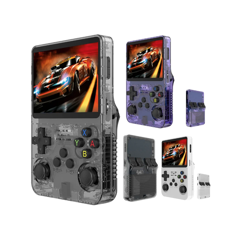 R36S Retro-Handheld-Videospielkonsole 3,5-Zoll-IPS-Bildschirm Linux-System 10.000 klassische Spiele tragbar