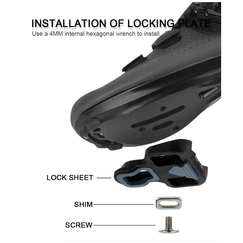 RACEWORK Rennradpedale Carbonfasermuster Ultraleichte SPD Keo Pedale Hohe Leistung für Radsportbegeisterte