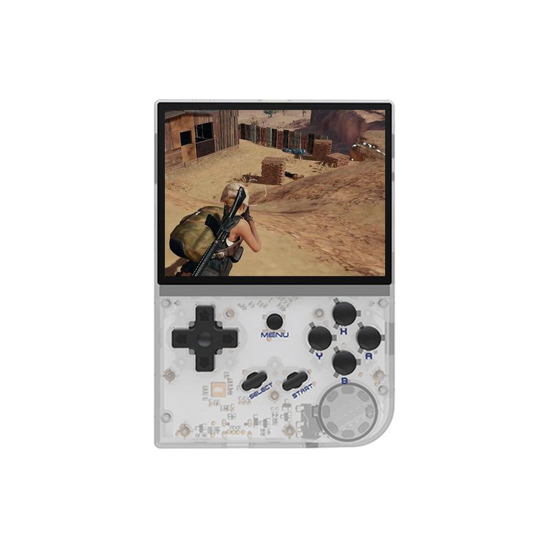 ANBERNIC RG35XX Retro Handheld Spielekonsole 3,5 Zoll IPS Touchscreen Weiß Großer Speicherplatz Gaming-Gadget