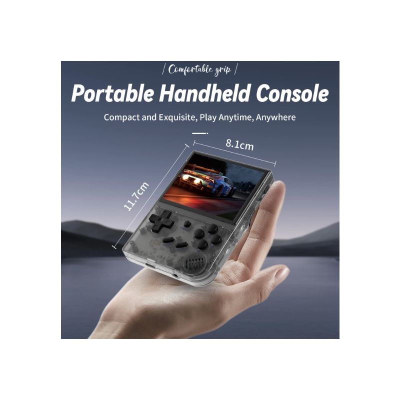 Erleben Sie Gaming-Nostalgie mit ANBERNIC RG35XX Retro Handheld Spielekonsole und lebendigem 3,5-Zoll-IPS-Display