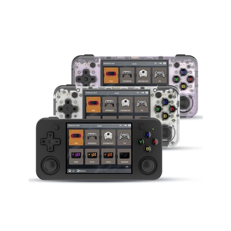 ANBERNIC RG35XX H Handheld-Spielekonsole mit 5000 klassischen Spielen Retro-Gaming IPS-Display kostenlos