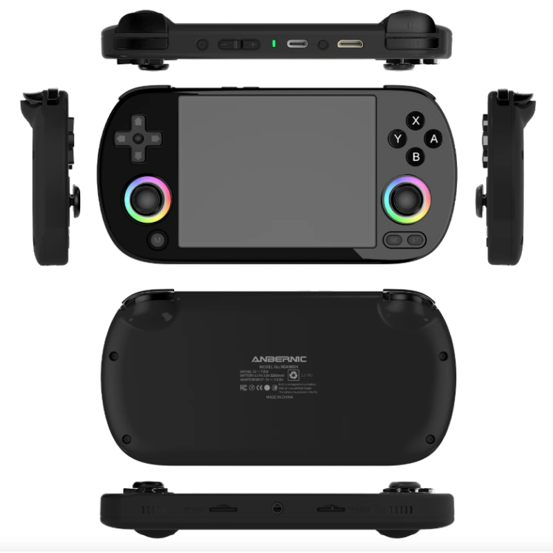 ANBERNIC RG40XX H Handheld-Spielkonsole: Linux 64-Bit, 4.0 Zoll IPS, Retro-Gaming pur!