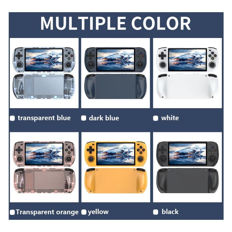 POWKIDDY RGB10 MAX3 Retro Handheld-Konsole 5 Zoll IPS RK3566 Nostalgisches Gaming Open-Source 1280x720