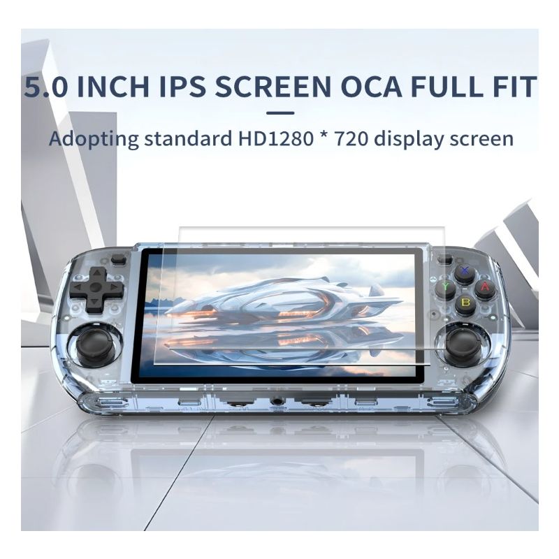 POWKIDDY RGB10 MAX3 Retro Handheld-Konsole 5 Zoll IPS RK3566 Nostalgisches Gaming Open-Source 1280x720