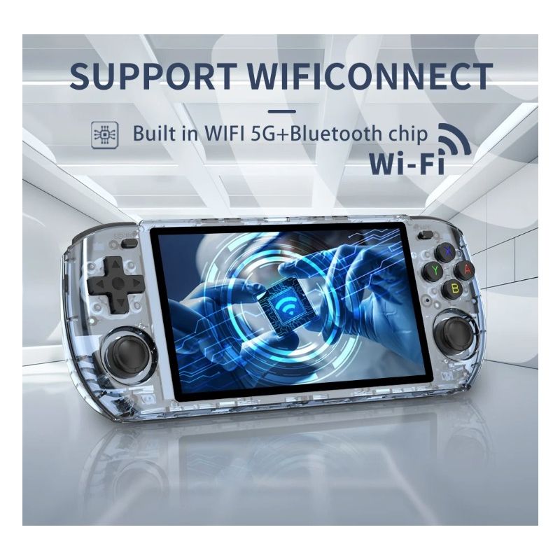 POWKIDDY RGB10 MAX3 Retro Handheld-Konsole 5 Zoll IPS RK3566 Nostalgisches Gaming Open-Source 1280x720