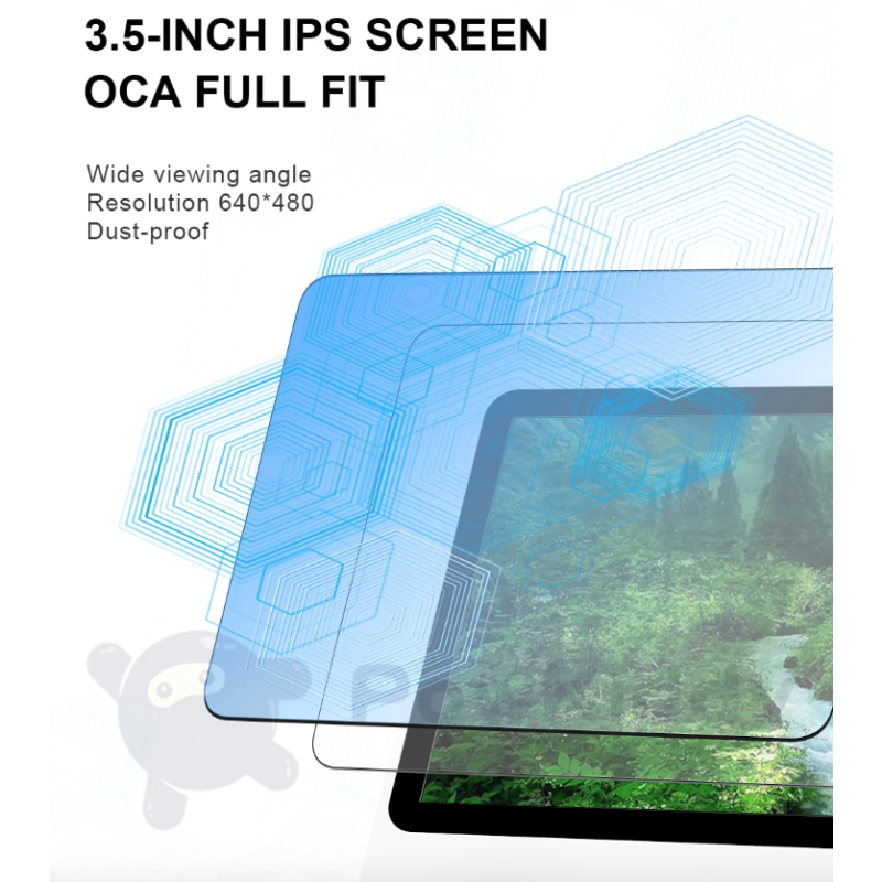 POWKIDDY RGB20S Retro-Gaming Handheld-Konsole RK3326 mit 3,5-Zoll-4:3-IPS-Bildschirm für nostalgisches Gaming