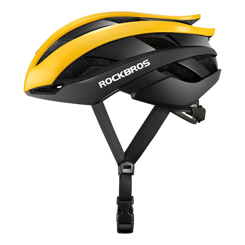 ROCKBROS Fahrradhelm Ultraleichter Stoßfester Helm mit Anti-Schweiß Technologie Langlebiges Fahrradzubehör