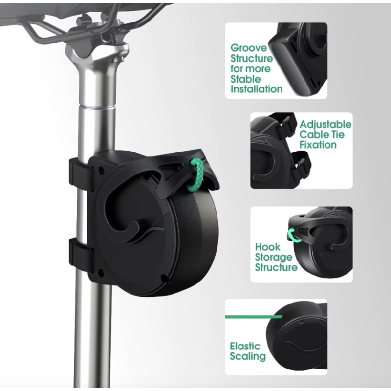 Flexibles Fahrrad Abschleppseil für Mountainbike Eltern-Kind Traktion leichte Outdoor Radsport Zubehör