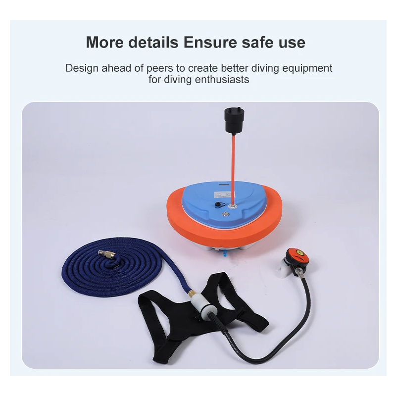 Tauchventilator Z270 Z500 Wasserdicht Wiederaufladbar Komfortables Atmen Unterwasserabenteurer Tauchausrüstung