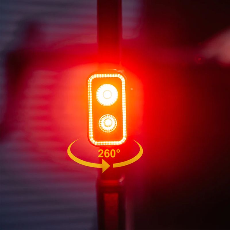 Magicshine SEEMEE300 Smart Rücklicht 300 Lumen Fahrradsicherheit LED Rücklicht IPX6 Wasserdichtes Zubehör