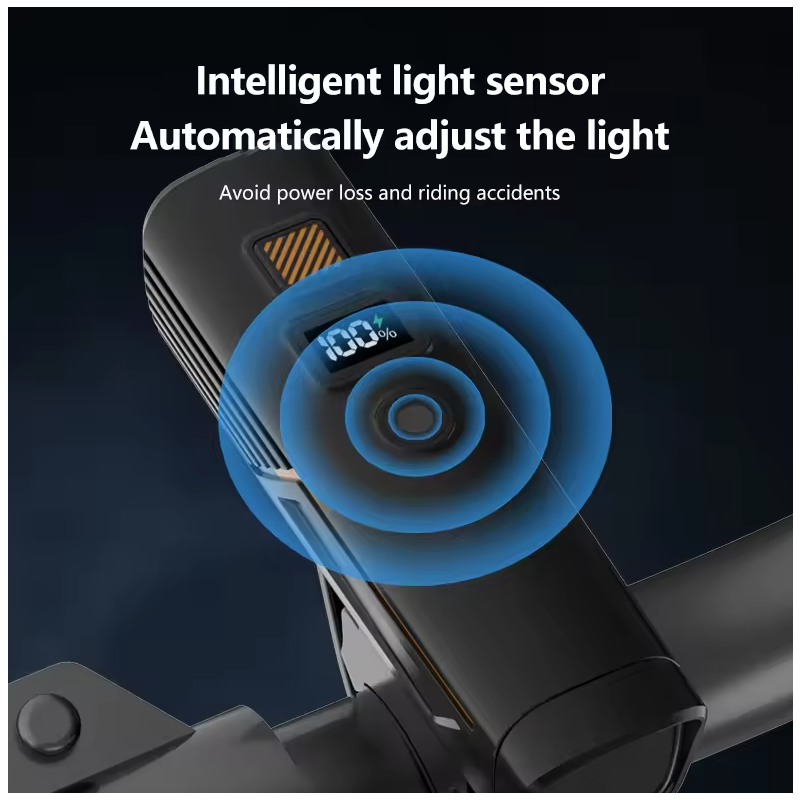 B9 Fahrradlicht für MTB & Rennrad: Typ-C aufladbar, helle Beleuchtung & Sicherheit