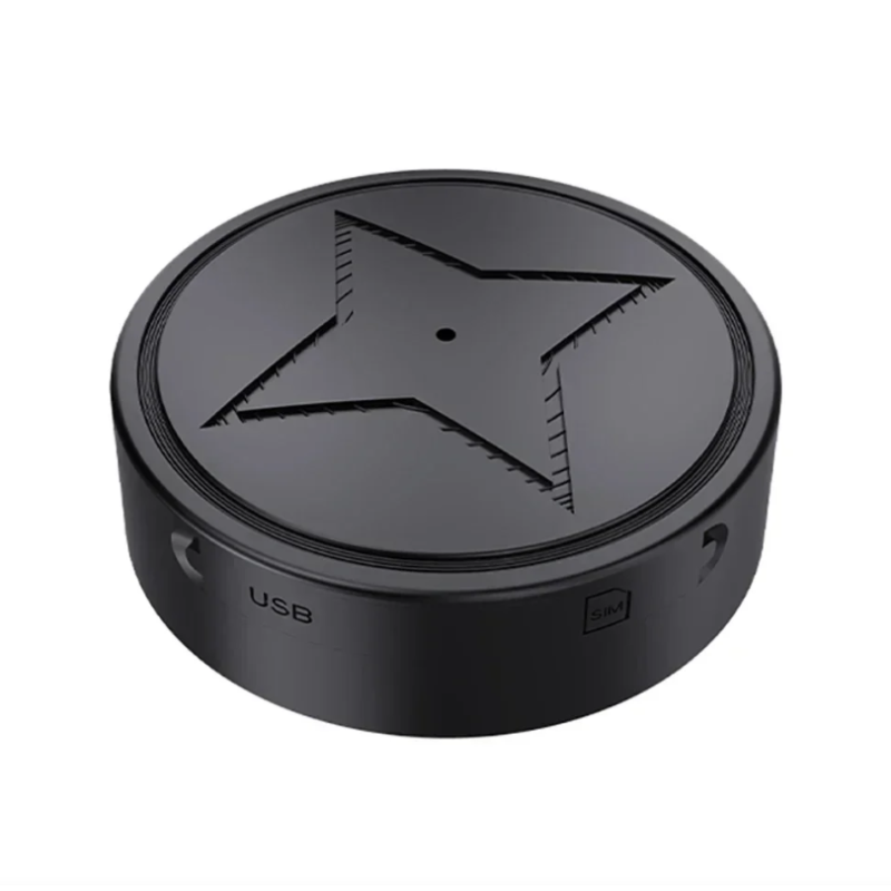 Mini GPS Tracker mit starkem Magnetfuß und langer Akkulaufzeit Ideal für Auto Motorrad LKW Echtzeit-Tracking