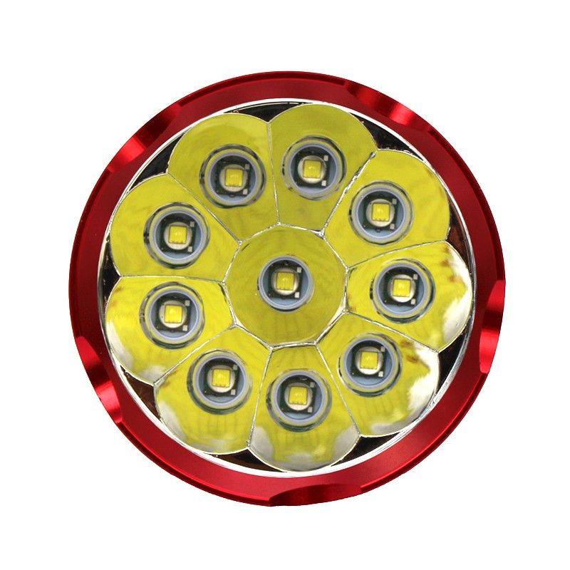 Sky Ray S110 LED Taschenlampe 10000 Lumen 6061t Aluminiumlegierung wasserdicht ideal für Abenteurer Versand Gratis