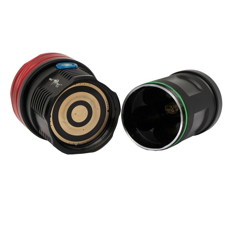 Sky Ray S110 LED Taschenlampe 10000 Lumen 6061t Aluminiumlegierung wasserdicht ideal für Abenteurer Versand Gratis