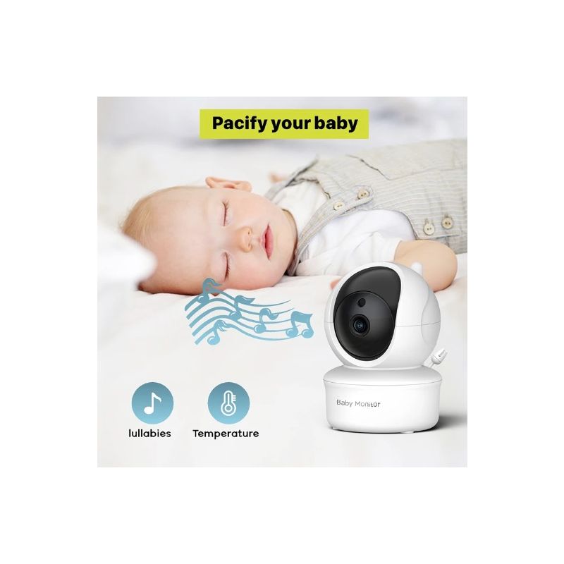 5 Zoll Baby Monitor Kamera SM650 Babysicherheit HD 720P Tragbarer Video Monitor mit langer Akkulaufzeit