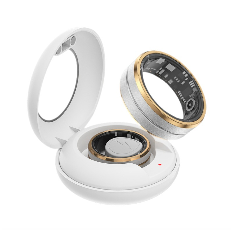 Multifunktionaler Smart Ring für Gesundheitsüberwachung mit Herzfrequenz und Schlafanalyse modisches Accessoire
