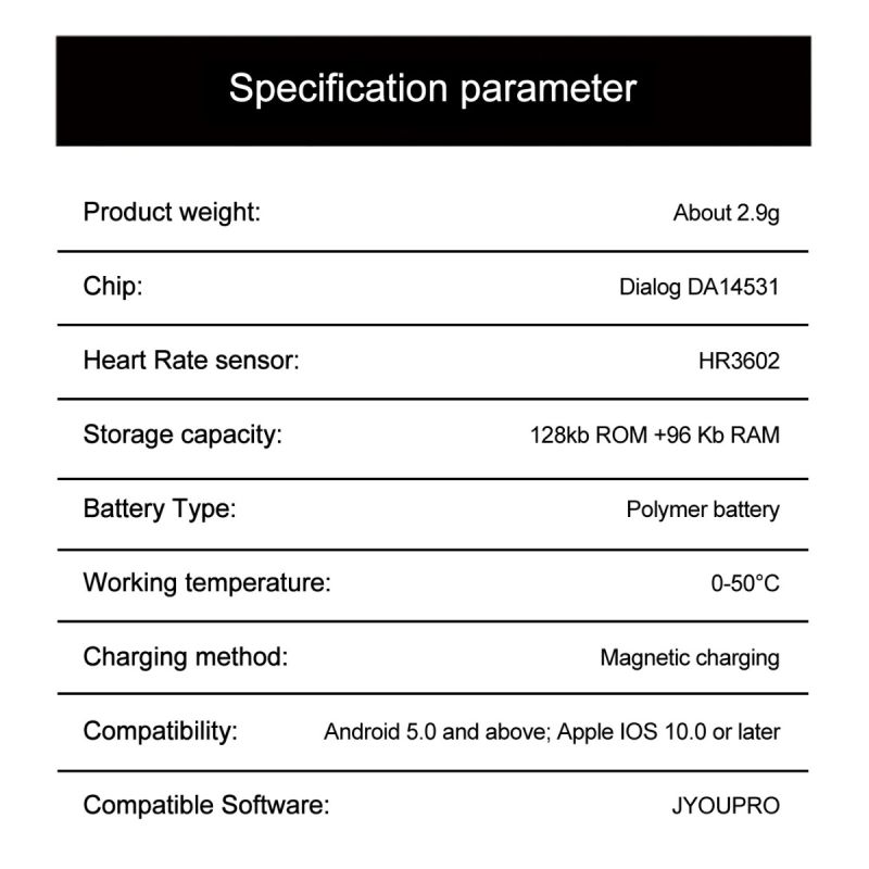 Multifunktionaler Smart Ring für Gesundheitsüberwachung mit Herzfrequenz und Schlafanalyse modisches Accessoire