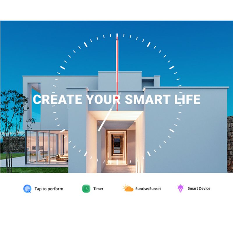 SONOFF Basic R2 WLAN-Schaltermodul Universal-WLAN-Unterbrecher mit Alexa Timer DIY Smart Home Fernsteuerung