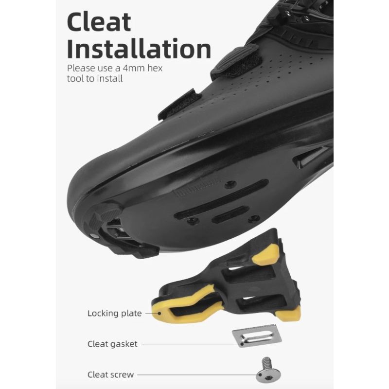 ROCKBROS SPD-SL Rennradpedale Ultraleichte Aluminiumlegierung Abgedichtete Lagerpedale Langstrecken Zubehör