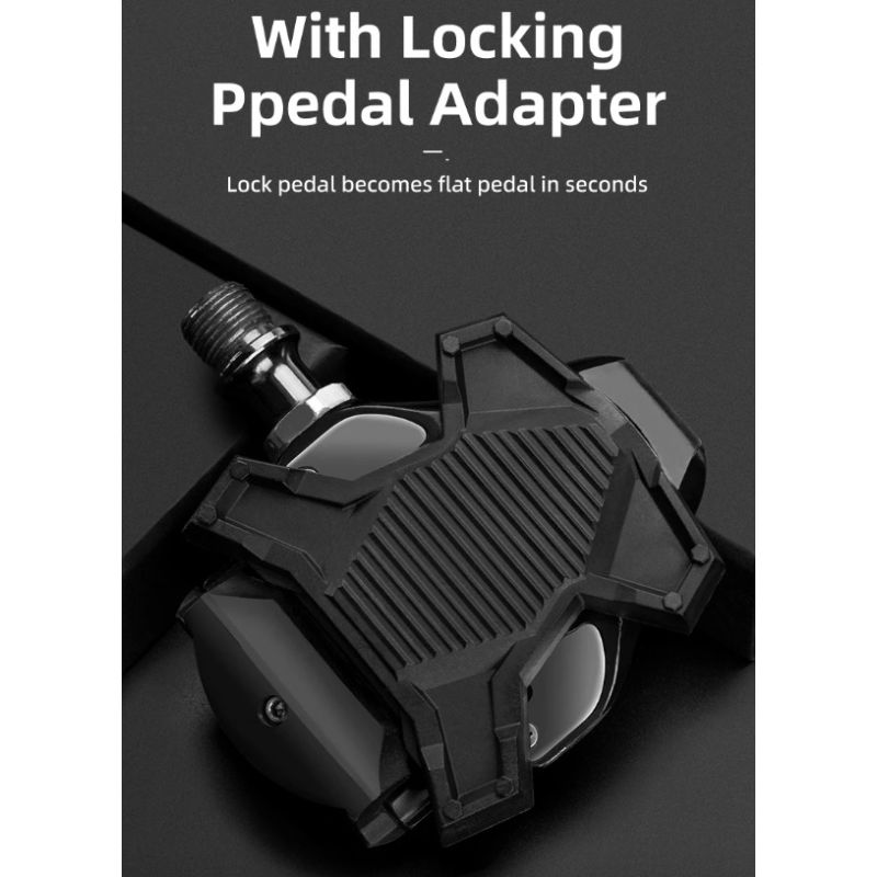 ROCKBROS SPD-SL Rennradpedale Ultraleichte Aluminiumlegierung Abgedichtete Lagerpedale Langstrecken Zubehör