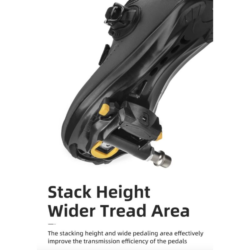 ROCKBROS SPD-SL Rennradpedale Ultraleichte Aluminiumlegierung Abgedichtete Lagerpedale Langstrecken Zubehör