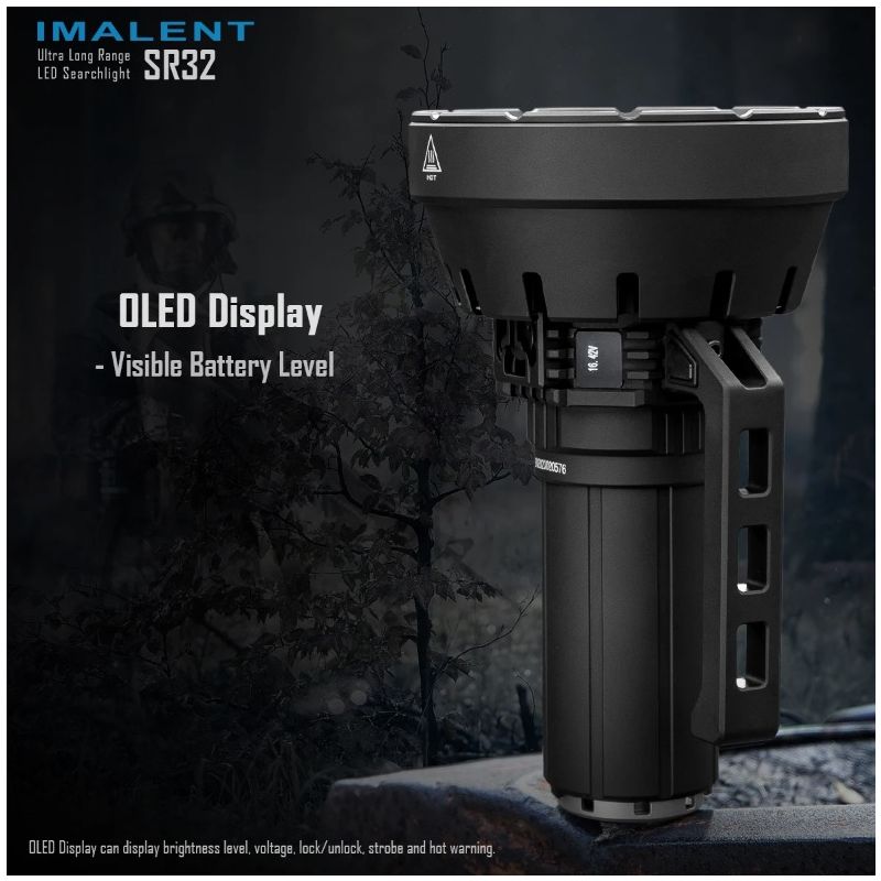 IMALENT SR32 120000 Lumen Leistungsstarke Taschenlampe für Abenteuer Outdoor-Beleuchtung Notfallwerkzeug