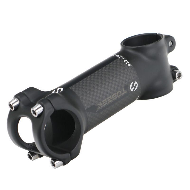 TOSEEK Fahrrad Lenker Vorbau 28.6mm 31.8mm Aluminium Carbon einstellbarer Winkel leicht langlebig MTB Zubehör