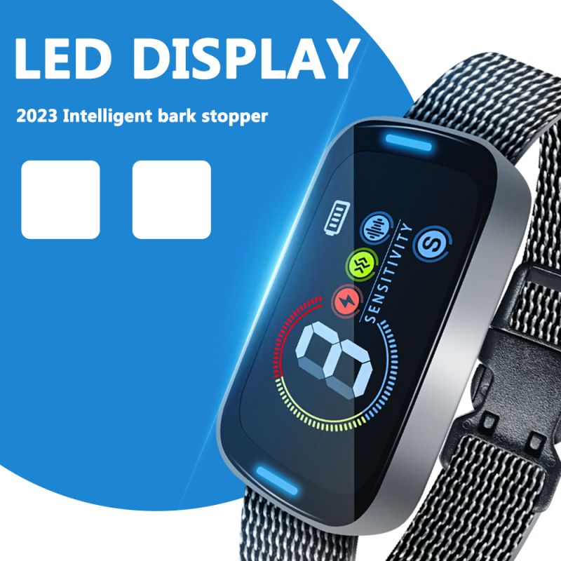 Innovatives Ultraschall Hundetrainingshalsband mit Anti-Bell-Technologie für effektive und sanfte Bellkontrolle