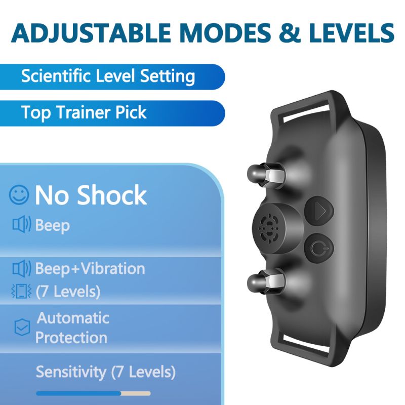 Innovatives Ultraschall Hundetrainingshalsband mit Anti-Bell-Technologie für effektive und sanfte Bellkontrolle