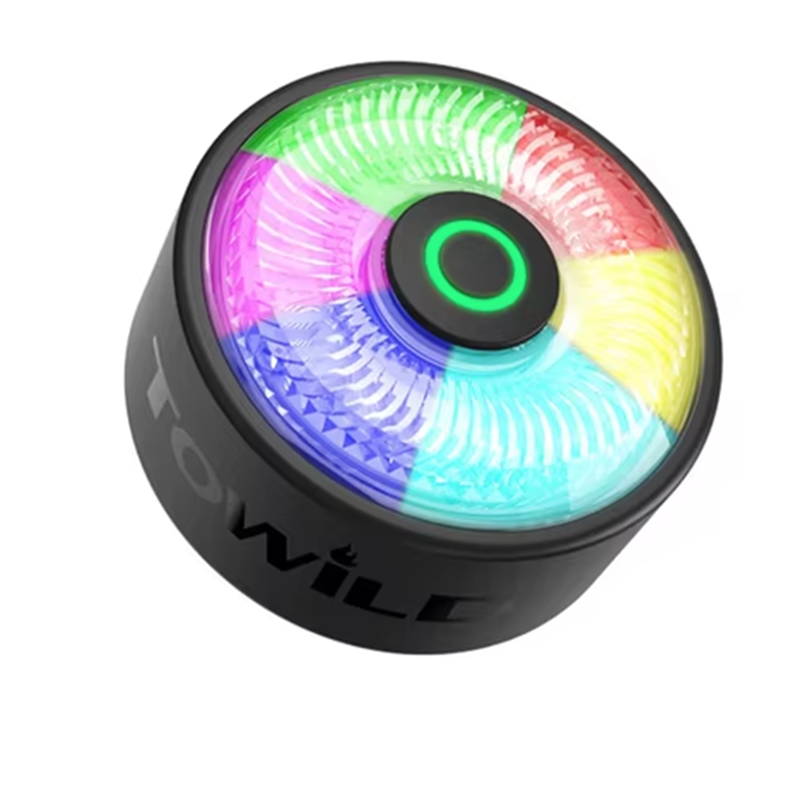 TOWILD TL03Pro LED Fahrradrücklicht ABS Stilvolles Fahrradzubehör mit Bremssensor für Sichtbarkeit