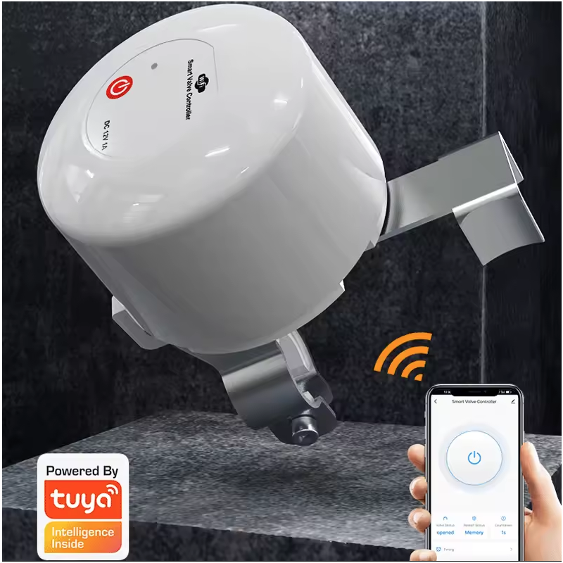 Tuya WiFi Smart Ventil: Wasserhahn & Gasventil Steuerung mit Timer, App & Sprachsteuerung für Smart Home