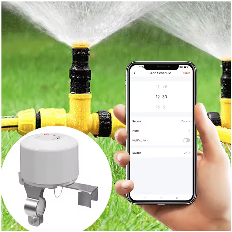 Tuya WiFi Smart Ventil: Wasserhahn & Gasventil Steuerung mit Timer, App & Sprachsteuerung für Smart Home
