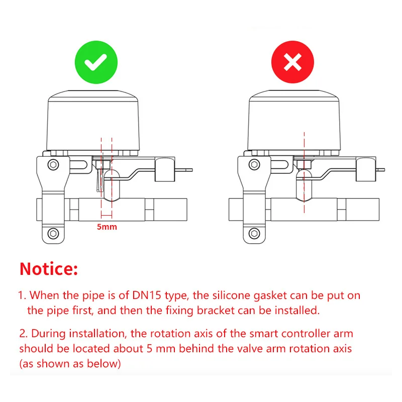Tuya WiFi Smart Ventil: Wasserhahn & Gasventil Steuerung mit Timer, App & Sprachsteuerung für Smart Home