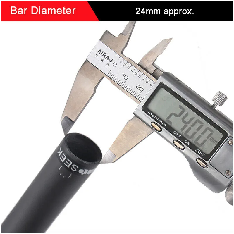 TOSEEK Vollcarbon-Lenker 400mm 420mm 440mm leichter Carbon-Lenker mit interner Kabelführung Fahrradzubehör