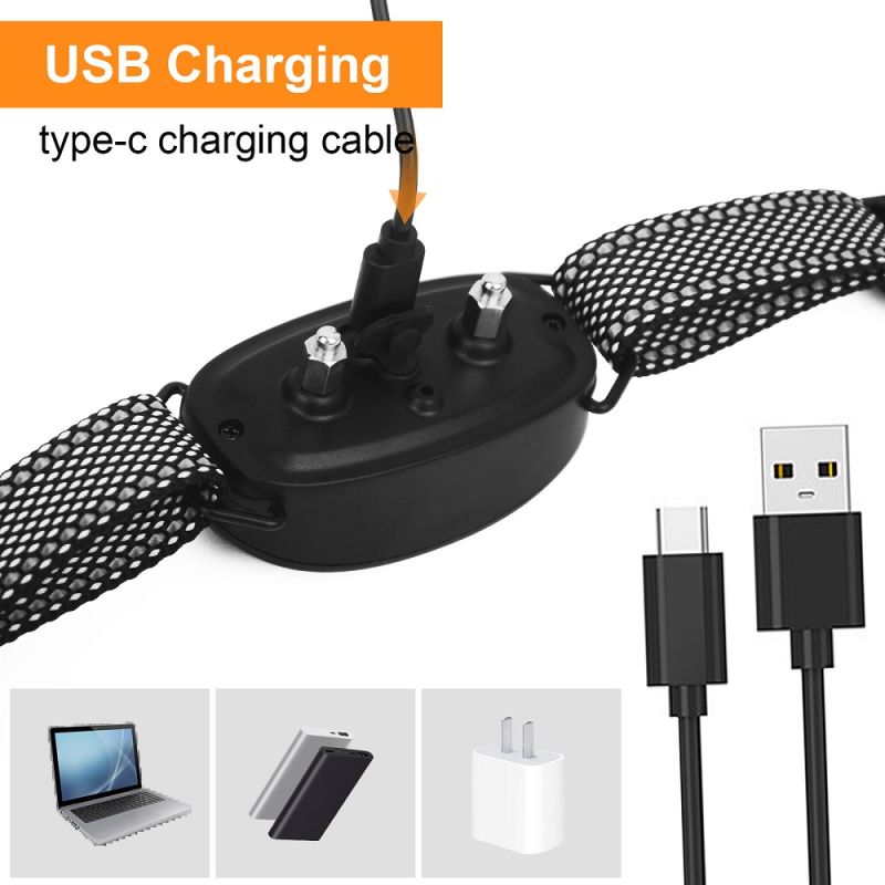 Wiederaufladbares Anti-Bell-Hundehalsband mit IP67 Wasserschutz Duale Trainingsmodi für effektives Hundetraining