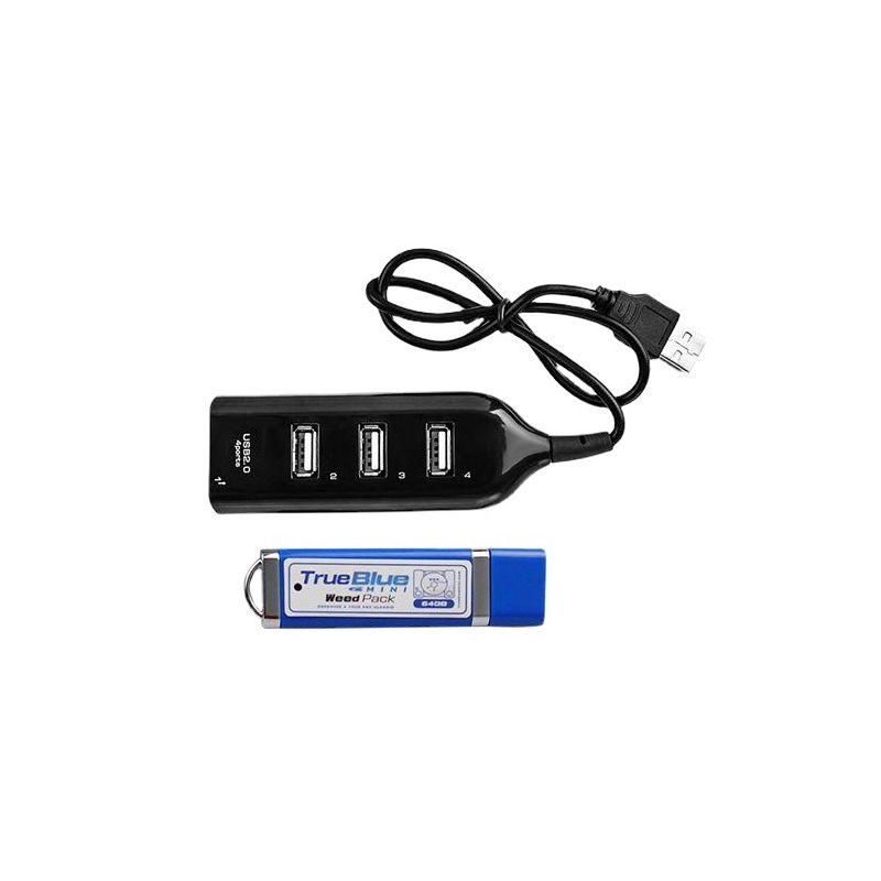 True Blue Mini Crackhead Pack 32G/64G für PS ONE MINI Retro-Gaming mit einfacher Installation und USB-Anschluss