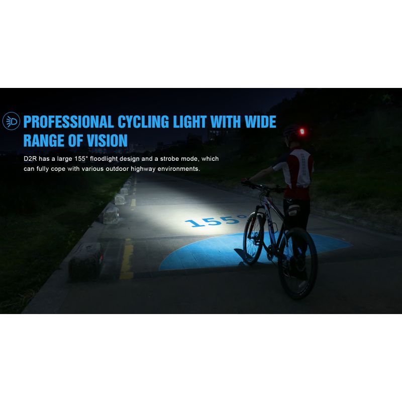 TrustFire D2R Vorderlicht Fahrradlicht 450LM Helligkeit IP66 wasserdicht leicht für urbanes Radfahren MTB