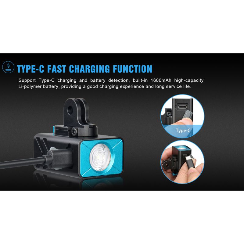 TrustFire D2R Vorderlicht Fahrradlicht 450LM Helligkeit IP66 wasserdicht leicht für urbanes Radfahren MTB