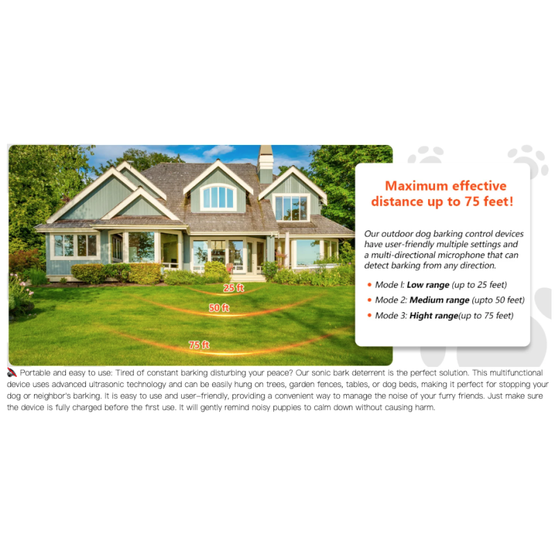 Ultraschall Bellstopper für Hunde: Effektive Bell-Kontrolle & Hundeerziehung für Nachbarschaftsfrieden