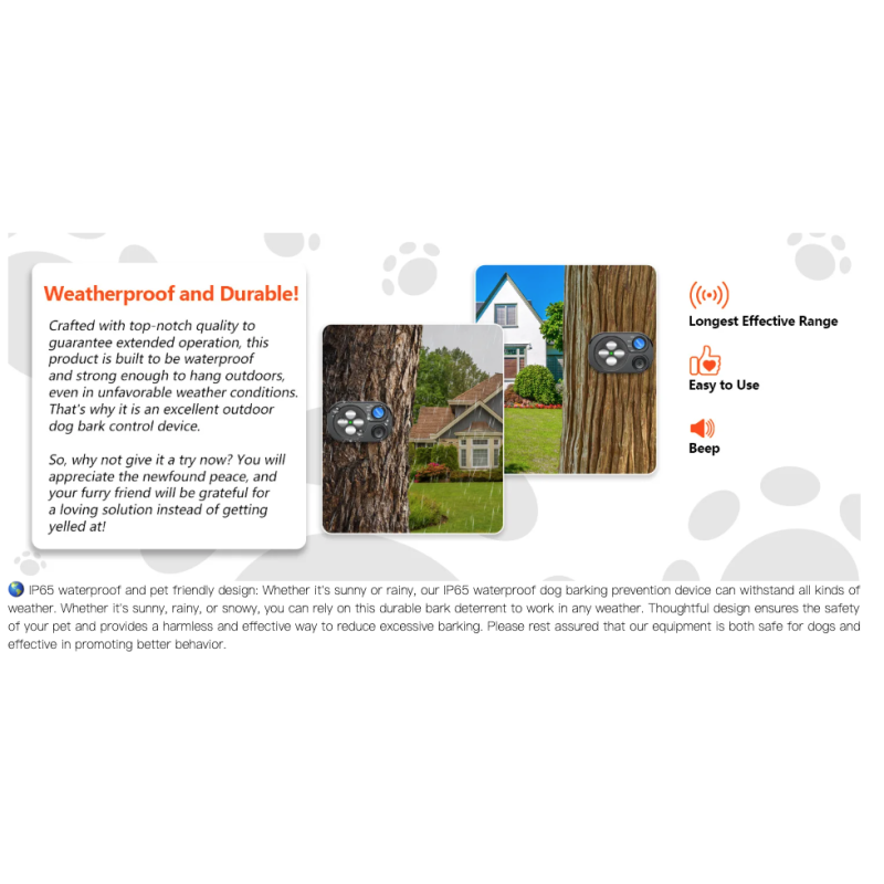 Ultraschall Bellstopper für Hunde: Effektive Bell-Kontrolle & Hundeerziehung für Nachbarschaftsfrieden