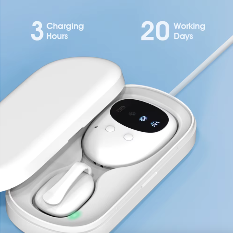 Kabelloser Bettnässer-Alarm für Jungen und Mädchen USB wiederaufladbar mit 3 Arbeitsmodi für Töpfchentraining