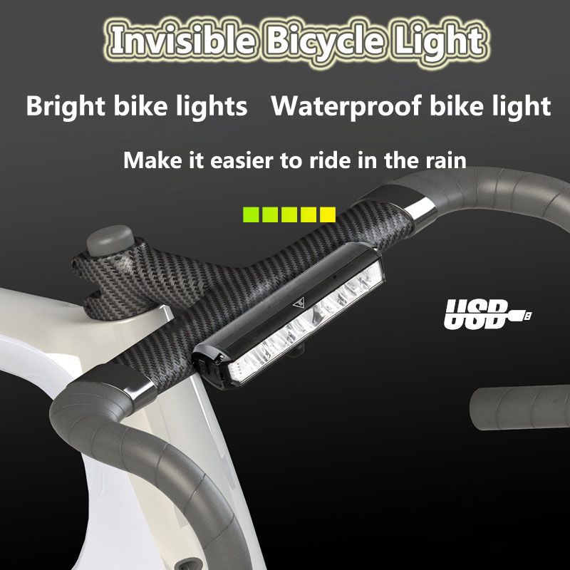 Langlebiges Fahrradlicht LED 5200 Lumen USB-Ladung wasserdichte Taschenlampe MTB Zubehör Aluminiumlegierung