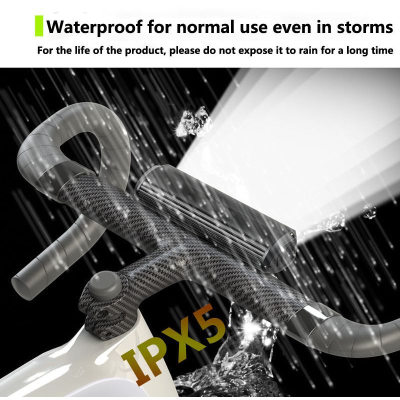 Langlebiges Fahrradlicht LED 5200 Lumen USB-Ladung wasserdichte Taschenlampe MTB Zubehör Aluminiumlegierung