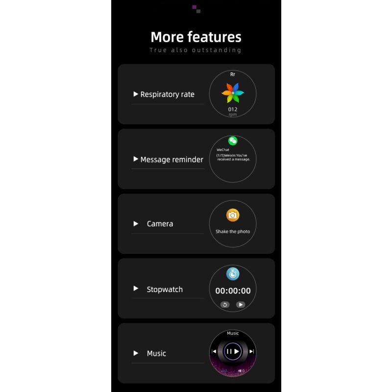 W11 Smartwatch Gesundheit | EKG, Blutzucker, Herzfrequenz, Körpertemperatur | Fitness Tracker für Android iOS