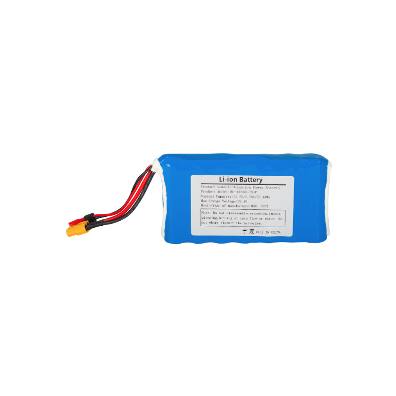 Entdecken Sie 25,2V 5C Power-Akku 18650 Li-Ion-Akku Allrad-Skateboard leichtes Akkupack langlebig Sicherheit